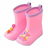 Rain Boots Toddler Boy Girl Non-Slip Waterproof Cartoon...