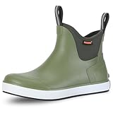 Showave Womens Deck Boots Waterproof Ankle Rain...