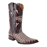 Men’s White Diamond Men’s Brown Crocodile Print...