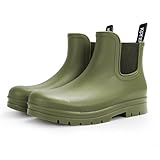 Kprm Short Rain Boots for Women Waterproof Ankle Womens...