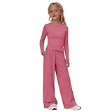 2 Piece Sweatsuit Set for Girls Trendy Travel Outfits...