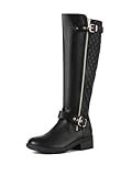 DREAM PAIRS Women's Knee-High Boots Comfortable Chunky...