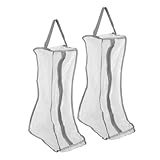 COLLBATH 2pcs Plastic Boot Bag: Portable Zipper Pouch -...