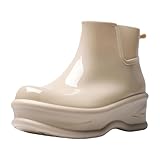 XDFVC Women's Waterproof Chelsea Ankle Rain Boots...