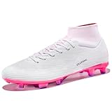 CLLYHHC Men's Soccer Cleats Women's Indoor Shoes Unisex...