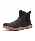 FEFELUIS Chelsea Barefoot Boot for Men- Wide Toe Box...