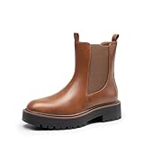 DREAM PAIRS Women's Chelsea Ankle Boots Square Toe...