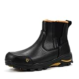 SUREWAY Men's Slip On Work Boots for Men-Soft...