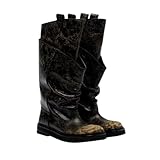 FOFOQUEI Women's Mid Calf Boots Slouchy Round Toe Flat...