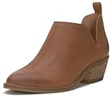 Lucky Brand Fayth Notched Bootie, Pesca, 8