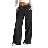 bawilom Womens Wide Leg Palazzo Pants Drawstring High...