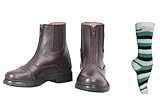 TuffRider Children’s Starter Front Zip Paddock Boots...
