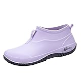 XDFVC Womens Rain Boots Waterproof Ankle Boots for Men...