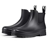 Showave Women's Rain Boots Ankle Waterproof Boots Slip...