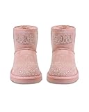 Von Dutch Rhinestone Shearling Boots for Women - Faux...