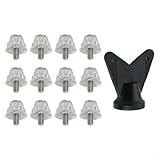 12-Pack Aluminum Football Boot Studs Replacement Spikes...
