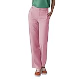 Women's Elastic Waist Cargo Pants with Button Wide Leg...
