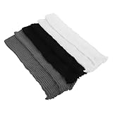 HOMSFOU 3 Pairs Women’s Cotton Knitted Leg Warmers...