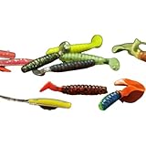 Attraction Root Fishing Lure Soft Bait T Shape Single...