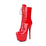 Women's Stripper Patform Heels - Stiletto High Heel...