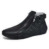 Men's Handmade High Top Chukka Boots, Comfortable...