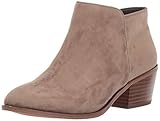 Amazon Essentials Women's Low Heel Ankle Boots, Taupe,...