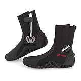 SEAC Basic HD, 3 mm Neoprene Diving Boots with Side Zip...