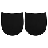 HONMEET Non-Slip Shoe Heel Repair Pads 1 Pair Black...