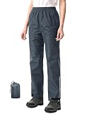 iCreek Women's Waterproof Rain Pants Packable Hiking...