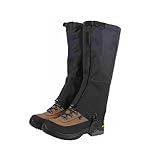 Thickened Hiking Leg Gaiters,Adjustable Unisex Legging...