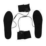 Heated Shoe Insoles Feet Warm Sock Pad Camping Climbing...