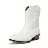 DREAM PAIRS Women's Cowboy Cowgirl Western Boots...