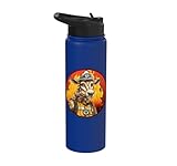 Fire Brigade Cow Stainless Steel Insulated Water Bottle