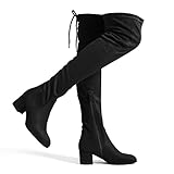 DREAM PAIRS Women's Laurence Over The Knee Thigh High...