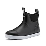 CKWLXQY Men's Deck Boots, Waterproof Ankle Rain Boots...