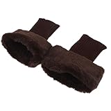 Operitacx 1 Pair Women’s Winter Leg Warmers Knitted...