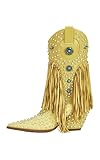 Sexytag Rhinestone Cowgirl Boots Fringe Cowboy Boots...