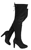 Wild Diva Women's Over The Knee Boot - Sexy Over The...