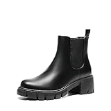 DREAM PAIRS Women's Elastic Chelsea Ankle Boots...