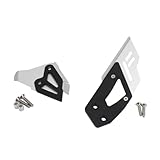 Heel Guards Set Foot Peg Bracket Rear Frame Plate...