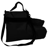 PartyKindom Roller Skate Bag 20l Black with Shoulder...