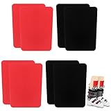 JolliLudo 8 Pcs 6.5 x 5 Inch Snowboard Shin Pads Foam...