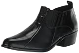 Stacy Adams Men's Sotaro Heeled Ankle Boot, BLACK, 11W