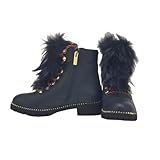 CECELIA New York Women's Trekker Boots, Blue, 7