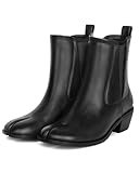 KOKOMOMO Tabi Boots Women Split Toe Shoes Ankle Booties...