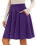 Stelle Women's 21' Knee Length Skirts with Pockets...