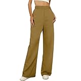 bawilom Women's Wide Leg Palazzo Pants High Elastic...