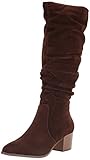 Amazon Essentials Women's Tall Block Heel Boots, Dark...