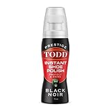 TODD Prestige Liquid Shoe Polish Black with Carnauba...