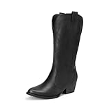 DREAM PAIRS Women's Cowboy Cowgirl Boots Embroidered...